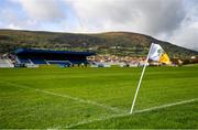 10 October 2021; A general view before the Antrim County Senior Club Hurling Championship Final match between Dunloy and O'Donovan Rossa at Corrigan Park in Belfast. Photo by Ramsey Cardy/Sportsfile