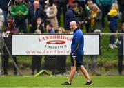 10 October 2021; O'Donovan Rossa manager Cóilín Ó Murchíú before the Antrim County Senior Club Hurling Championship Final match between Dunloy and O'Donovan Rossa at Corrigan Park in Belfast. Photo by Ramsey Cardy/Sportsfile