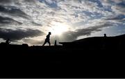 10 October 2021; A general view during the Antrim County Senior Club Hurling Championship Final match between Dunloy and O'Donovan Rossa at Corrigan Park in Belfast. Photo by Ramsey Cardy/Sportsfile