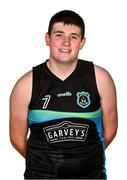 9 October 2021; Padraig Fleming of Garvey's Tralee Warriors poses for a portrait before the InsureMyVan.ie Men's SuperLeague South Conference match between Garveys Tralee Warriors and Team 360 Financial Killorglin at Tralee Sports Complex in Tralee, Kerry. Photo by Brendan Moran/Sportsfile