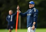 11 October 2021; Backs coach Felipe Contepomi during a Leinster Rugby squad training session at UCD in Dublin. Photo by Harry Murphy/Sportsfile