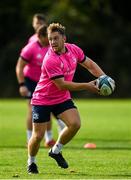 11 October 2021; Liam Turner during a Leinster Rugby squad training session at UCD in Dublin. Photo by Harry Murphy/Sportsfile