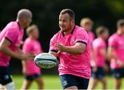 11 October 2021; Ed Byrne during a Leinster Rugby squad training session at UCD in Dublin. Photo by Harry Murphy/Sportsfile