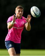 11 October 2021; Jordan Larmour during a Leinster Rugby squad training session at UCD in Dublin. Photo by Harry Murphy/Sportsfile