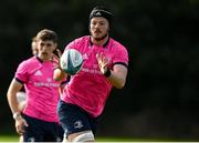 11 October 2021; Jack Dunne during a Leinster Rugby squad training session at UCD in Dublin. Photo by Harry Murphy/Sportsfile