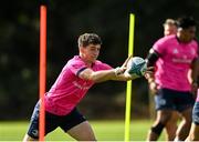 11 October 2021; Cormac Foley during a Leinster Rugby squad training session at UCD in Dublin. Photo by Harry Murphy/Sportsfile