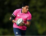 11 October 2021; Michael Ala'alatoa during a Leinster Rugby squad training session at UCD in Dublin. Photo by Harry Murphy/Sportsfile