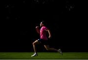 11 October 2021; Hugo Keenan during a Leinster Rugby squad training session at UCD in Dublin. Photo by Harry Murphy/Sportsfile