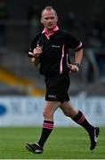 9 July 2021; Referee Garryowen McMahon during the TG4 Ladies Football All-Ireland Championship Group 4 Round 1 match between Galway and Kerry at Cusack Park in Ennis, Clare. Photo by Brendan Moran/Sportsfile