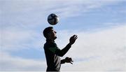 11 October 2021; John Egan during a Republic of Ireland training session at the FAI National Training Centre in Abbotstown, Dublin. Photo by Stephen McCarthy/Sportsfile