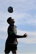 11 October 2021; John Egan during a Republic of Ireland training session at the FAI National Training Centre in Abbotstown, Dublin. Photo by Stephen McCarthy/Sportsfile