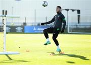 11 October 2021; Matt Doherty during a Republic of Ireland training session at the FAI National Training Centre in Abbotstown, Dublin. Photo by Stephen McCarthy/Sportsfile