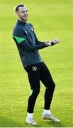 11 October 2021; Will Keane during a Republic of Ireland training session at the FAI National Training Centre in Abbotstown, Dublin. Photo by Stephen McCarthy/Sportsfile
