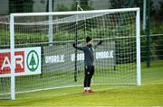 11 October 2021; Aaron Connolly during a Republic of Ireland training session at the FAI National Training Centre in Abbotstown, Dublin. Photo by Stephen McCarthy/Sportsfile