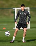 11 October 2021; Jason Knight during a Republic of Ireland training session at the FAI National Training Centre in Abbotstown, Dublin. Photo by Stephen McCarthy/Sportsfile