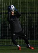 11 October 2021; Goalkeeper Caoimhin Kelleher during a Republic of Ireland training session at the FAI National Training Centre in Abbotstown, Dublin. Photo by Stephen McCarthy/Sportsfile