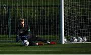 11 October 2021; Goalkeeper Caoimhin Kelleher during a Republic of Ireland training session at the FAI National Training Centre in Abbotstown, Dublin. Photo by Stephen McCarthy/Sportsfile