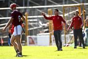 10 October 2021; James Stephen's manager Séamus Dwyer during the Kilkenny County Senior Hurling Championship quarter-final match between James Stephen's and Dicksboro at UPMC Nowlan Park in Kilkenny. Photo by Piaras Ó Mídheach/Sportsfile