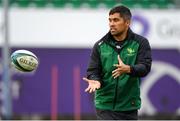 12 October 2021; Jarrad Butler in action during a Connacht rugby squad training at The Sportsground in Galway. Photo by Matt Browne/Sportsfile