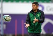 12 October 2021; Jarrad Butler in action during a Connacht rugby squad training at The Sportsground in Galway. Photo by Matt Browne/Sportsfile