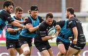 12 October 2021; Jack Carty in action with his team-mates during a Connacht rugby squad training at The Sportsground in Galway. Photo by Matt Browne/Sportsfile