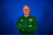 11 October 2021; Josh Moran, goalkeeping coach, poses for a portrait during a Republic of Ireland U17's portrait session at Rochestown Park Hotel, Cork. Photo by Eóin Noonan/Sportsfile