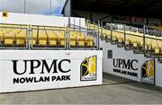 10 October 2021; A general view of seating at the Kilkenny County Senior Hurling Championship quarter-final match between James Stephen's and Dicksboro at UPMC Nowlan Park in Kilkenny. Photo by Piaras Ó Mídheach/Sportsfile