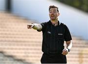 10 October 2021; Referee David Hughes during the Kilkenny County Senior Hurling Championship quarter-final match between James Stephen's and Dicksboro at UPMC Nowlan Park in Kilkenny. Photo by Piaras Ó Mídheach/Sportsfile