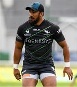 12 October 2021; Bundee Aki during a Connacht rugby squad training at The Sportsground in Galway. Photo by Matt Browne/Sportsfile