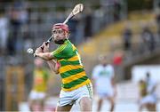 10 October 2021; Nicky Cleere of Bennettsbridge takes a free during the Kilkenny County Senior Hurling Championship quarter-final match between Bennettsbridge and Ballyhale Shamrocks at UPMC Nowlan Park in Kilkenny. Photo by Piaras Ó Mídheach/Sportsfile