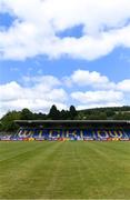 27 June 2021; A general view of the pitch before the Leinster GAA Football Senior Championship Round 1 match between Wicklow and Wexford at County Grounds in Aughrim, Wicklow. Photo by Piaras Ó Mídheach/Sportsfile