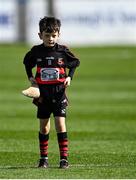 3 October 2021; Con Coughlan, son of Ballygunner captain Barry Coughlan, before the Waterford County Senior Club Hurling Championship Final match between Roanmore and Ballygunner at Walsh Park in Waterford. Photo by Piaras Ó Mídheach/Sportsfile