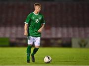 10 October 2021; Alex Nolan of Republic of Ireland during the UEFA U17 Championship Qualifying Round Group 5 match between Republic of Ireland and North Macedonia at Turner's Cross in Cork. Photo by Eóin Noonan/Sportsfile