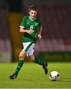 10 October 2021; James McManus of Republic of Ireland during the UEFA U17 Championship Qualifying Round Group 5 match between Republic of Ireland and North Macedonia at Turner's Cross in Cork. Photo by Eóin Noonan/Sportsfile