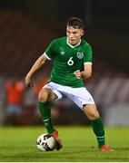 10 October 2021; Justin Ferizaj of Republic of Ireland during the UEFA U17 Championship Qualifying Round Group 5 match between Republic of Ireland and North Macedonia at Turner's Cross in Cork. Photo by Eóin Noonan/Sportsfile