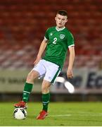10 October 2021; Luke Browne of Republic of Ireland during the UEFA U17 Championship Qualifying Round Group 5 match between Republic of Ireland and North Macedonia at Turner's Cross in Cork. Photo by Eóin Noonan/Sportsfile