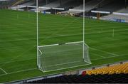 16 May 2021; A general view of the pitch and goalmouth before the Allianz Hurling League Division 1 Group B Round 2 match between Kilkenny and Antrim at UPMC Nowlan Park in Kilkenny. Photo by Brendan Moran/Sportsfile