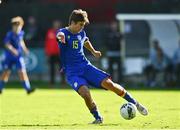 10 October 2021; Guillem Acosta Farre of Andorra during the UEFA U17 Championship Qualifying Round Group 5 match between Poland and Andorra at The Mardyke in Cork. Photo by Eóin Noonan/Sportsfile