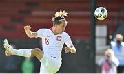 10 October 2021; Milosz Kurzydlowski of Poland during the UEFA U17 Championship Qualifying Round Group 5 match between Poland and Andorra at The Mardyke in Cork. Photo by Eóin Noonan/Sportsfile