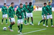 12 October 2021; Ross Tierney of Republic of Ireland before the UEFA European U21 Championship Qualifier Group F match between Montenegro and Republic of Ireland at Gradski Stadion Podgorica in Podgorica, Montenegro. Photo by Filip Roganovic/Sportsfile