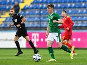 12 October 2021; Gavin Kilkenny of Republic of Ireland during the UEFA European U21 Championship Qualifier Group F match between Montenegro and Republic of Ireland at Gradski Stadion Podgorica in Podgorica, Montenegro. Photo by Filip Roganovic/Sportsfile