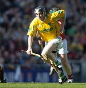 17 March 2004; Gregory O'Kane, Dunloy. AIB All-Ireland Club Hurling Final, Newtownshandrum v Dunloy, Croke Park, Dublin, Picture credit; Brendan Moran / SPORTSFILE   *EDI*