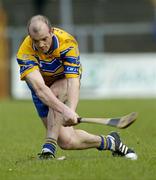 21 March 2004; Ollie Baker, Clare. Allianz Hurling League 2004, Division 1A, Round 4, Clare v Kilkenny, Cusack Park, Ennis, Co. Clare. Picture credit; Ray McManus / SPORTSFILE *EDI*