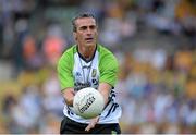 21 July 2013; Donegal manager Jim McGuinness during the warm up. Ulster GAA Football Senior Championship Final, Donegal v Monaghan, St Tiernach's Park, Clones, Co. Monaghan. Picture credit: Brian Lawless / SPORTSFILE