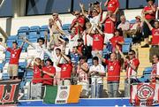 23 July 2013; Sligo Rovers fans before the game. UEFA Champions League Second Qualifying Round, Second Leg, Molde FK v Sligo Rovers, Molde Stadion, Molde, Norway. Picture credit: Richard Brevik / SPORTSFILE