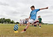 24 July 2013; Patrick Doyle, from Tullow, Co. Carlow, during a Leinster Rugby Summer Camp at Tullow RFC. Tullow RFC, Tullow, Co. Carlow. Picture credit: Matt Browne / SPORTSFILE