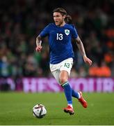 12 October 2021; Jeff Hendrick of Republic of Ireland during the international friendly match between Republic of Ireland and Qatar at Aviva Stadium in Dublin. Photo by Stephen McCarthy/Sportsfile