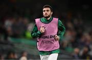12 October 2021; Troy Parrott of Republic of Ireland during the international friendly match between Republic of Ireland and Qatar at Aviva Stadium in Dublin. Photo by Stephen McCarthy/Sportsfile
