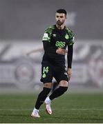 8 October 2021; Danny Mandroiu of Shamrock Rovers during the SSE Airtricity League Premier Division match between Dundalk and Shamrock Rovers at Oriel Park in Dundalk, Louth. Photo by Ben McShane/Sportsfile