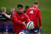 13 October 2021; John Hodnett during Munster rugby squad training at the University of Limerick in Limerick. Photo by Brendan Moran/Sportsfile